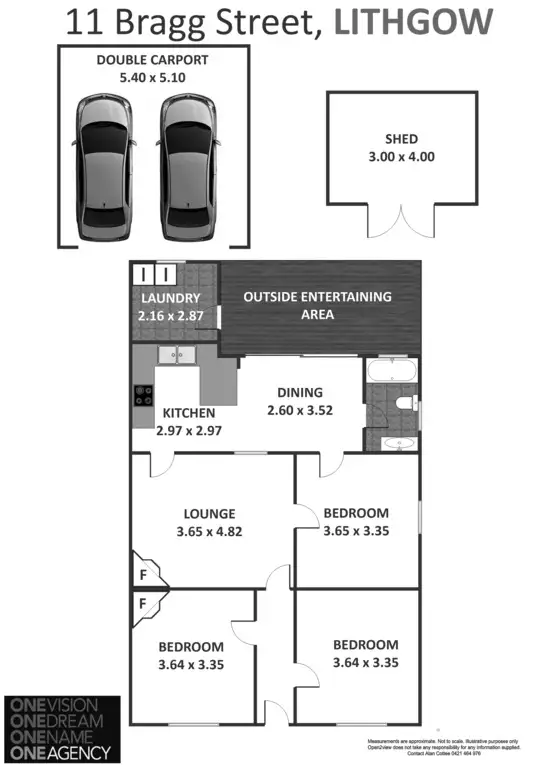 Floorplan of Homely house listing, 11 Bragg Street, Lithgow NSW 2790