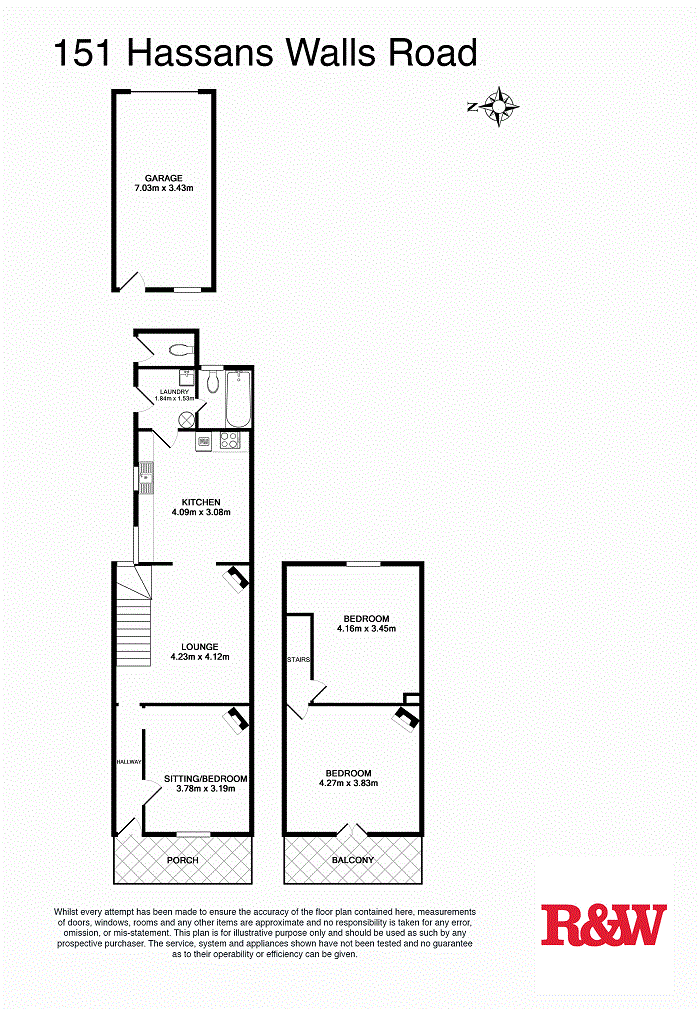 Floorplan of Homely house listing, 151 Hassans Walls Road, Lithgow NSW 2790
