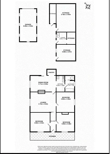Floorplan of Homely house listing, 75 Hartley Valley Road, Lithgow NSW 2790