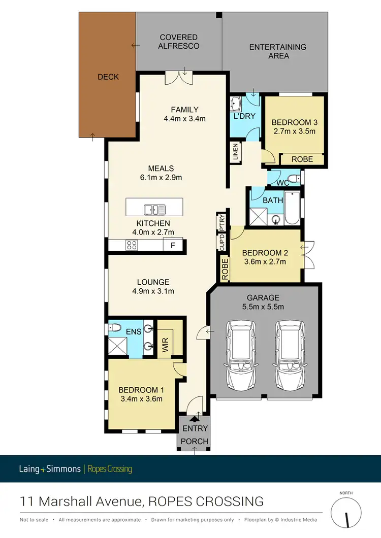 Floorplan of Homely house listing, 11 Marshall Avenue, Ropes Crossing NSW 2760