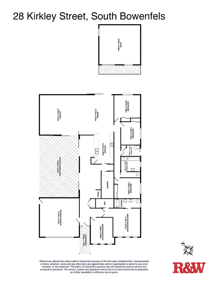 Floorplan of Homely house listing, 28 Kirkley Street, Lithgow NSW 2790