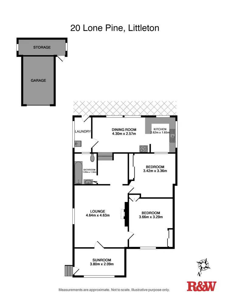 Floorplan of Homely house listing, 20 Lone Pine Ave, Lithgow NSW 2790