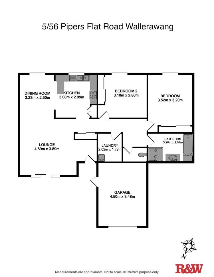 Floorplan of Homely house listing, 5/53 Pipers Flat Road, Wallerawang NSW 2845