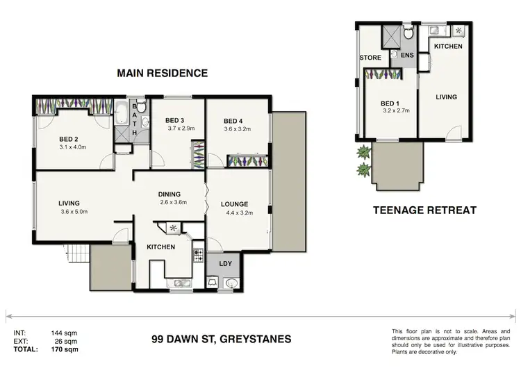 Floorplan of Homely house listing, Address available on request