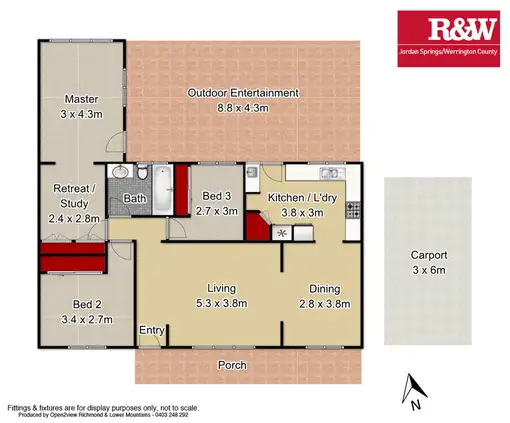 Floorplan of Homely house listing, 25 Tanbark Circuit, Werrington Downs NSW 2747