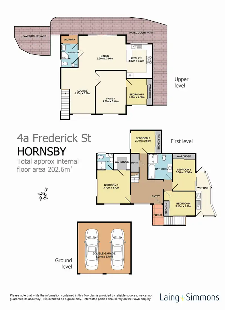 Floorplan of Homely house listing, 4A Frederick Street, Hornsby NSW 2077