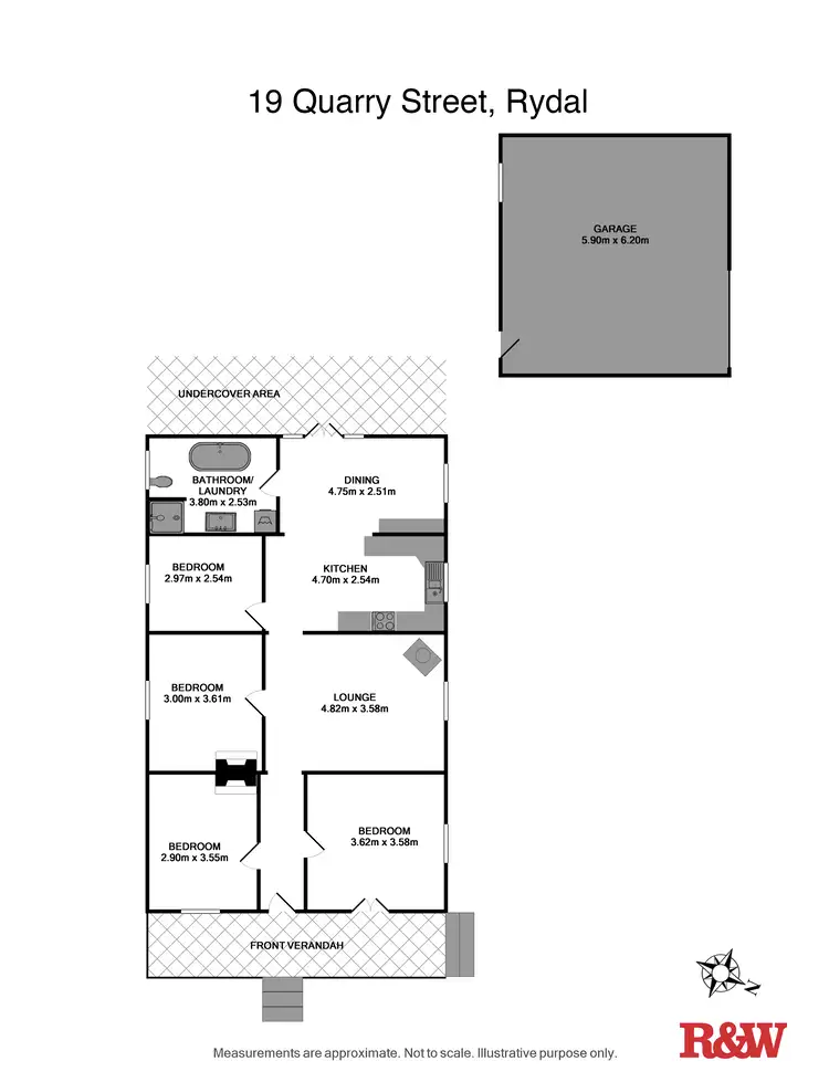 Floorplan of Homely house listing, 11 Quarry Street, Rydal NSW 2790