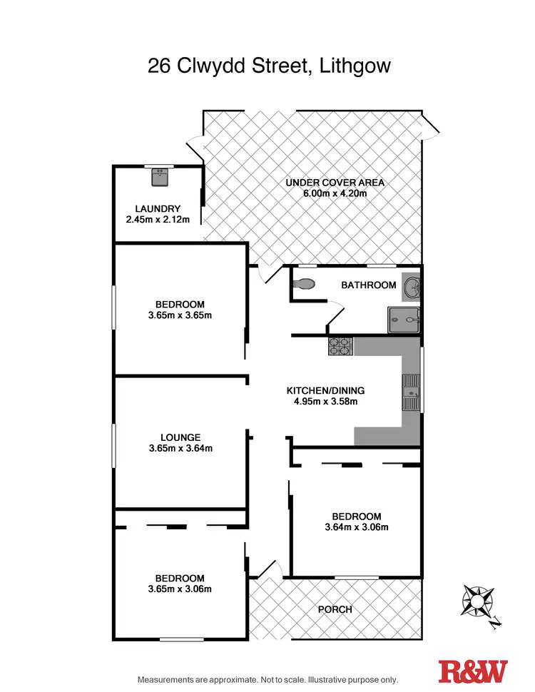 Floorplan of Homely house listing, 26 Clwydd Street, Lithgow NSW 2790