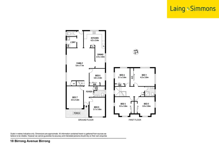 Floorplan of Homely house listing, 18 Birrong ave, Birrong NSW 2143