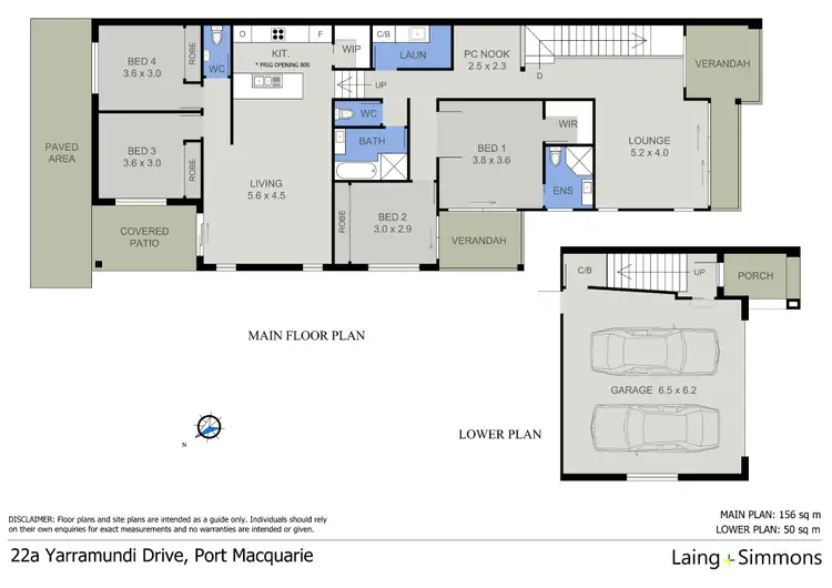 Floorplan of Homely house listing, 22A Yarramundi Road, Port Macquarie NSW 2444
