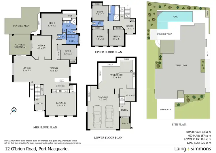 Floorplan of Homely house listing, 12 O'Briens Road, Port Macquarie NSW 2444