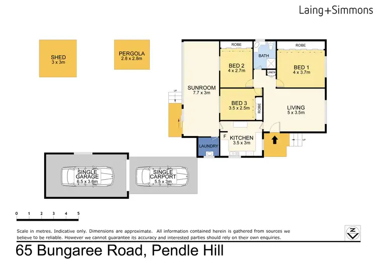Floorplan of Homely house listing, 65 Bungaree Road, Toongabbie NSW 2146