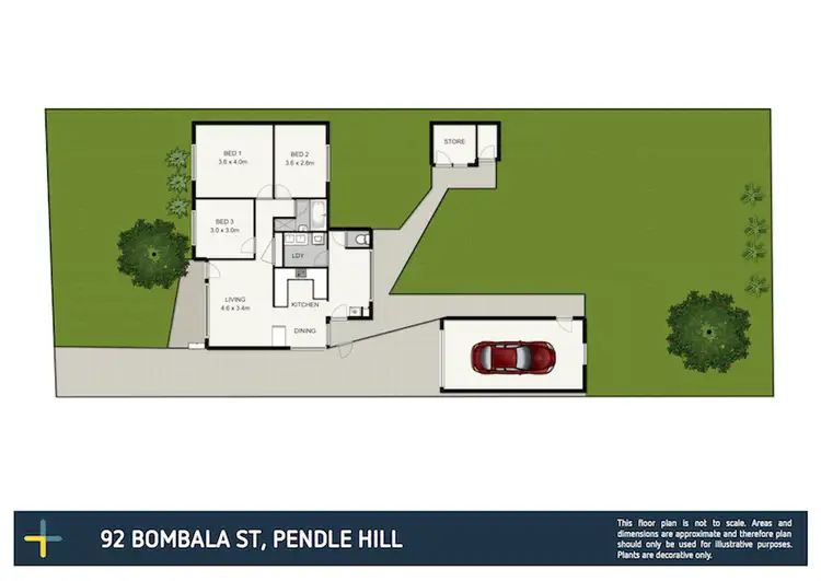 Floorplan of Homely house listing, 92 Bombala Street, Pendle Hill NSW 2145
