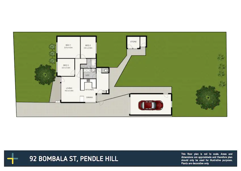 Floorplan of Homely house listing, 92 Bombala Street, Pendle Hill NSW 2145