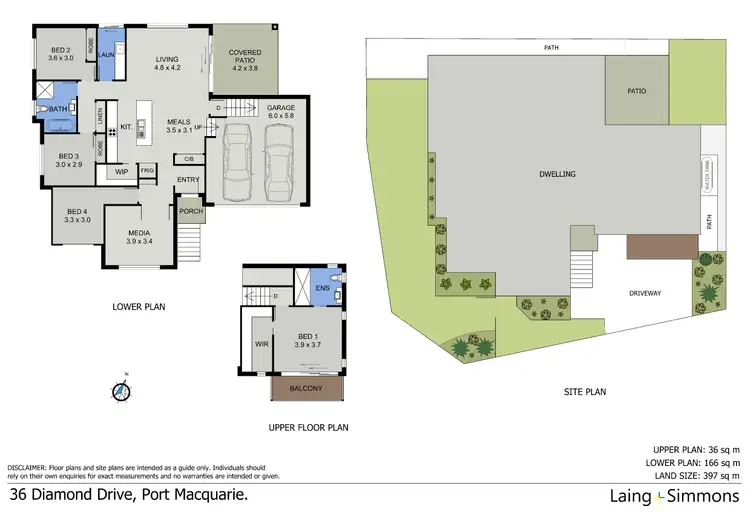 Floorplan of Homely house listing, 36 Diamond Drive, Port Macquarie NSW 2444