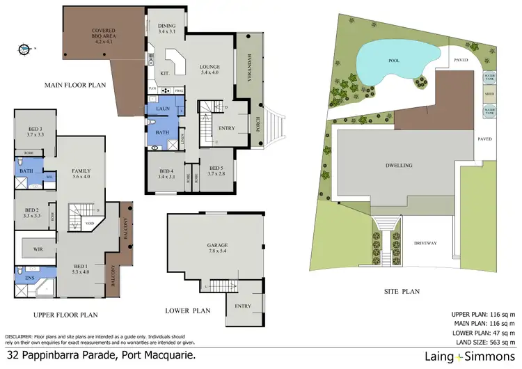 Floorplan of Homely house listing, 32 Pappinbarra Parade, Port Macquarie NSW 2444