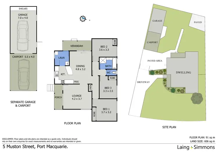 Floorplan of Homely house listing, 5 Muston Street, Port Macquarie NSW 2444