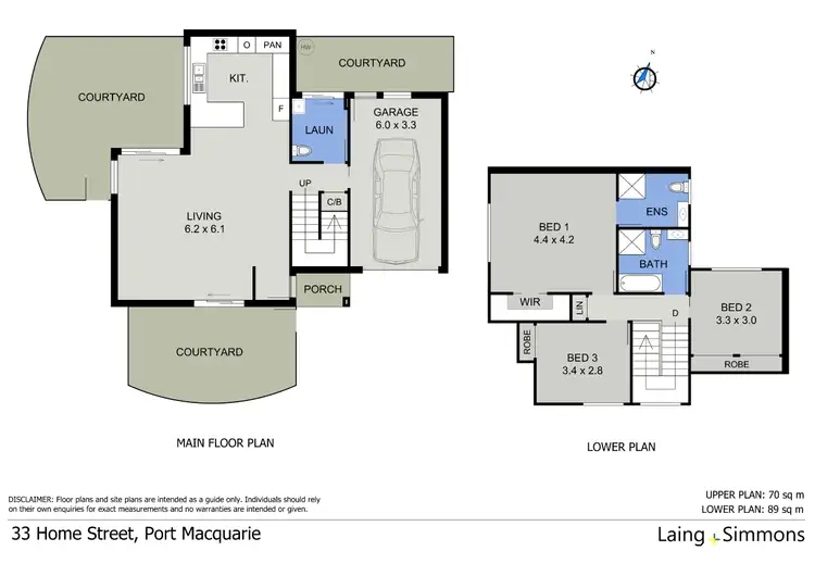 Floorplan of Homely house listing, 33 Home Street, Port Macquarie NSW 2444