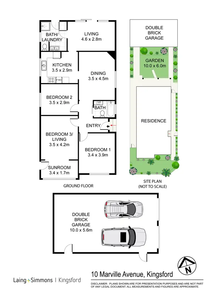 Floorplan of Homely house listing, 10 Marville Avenue, Kingsford NSW 2032