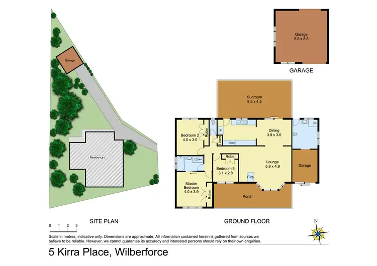 Floorplan of Homely house listing, 5 Kirra Place, Wilberforce NSW 2756