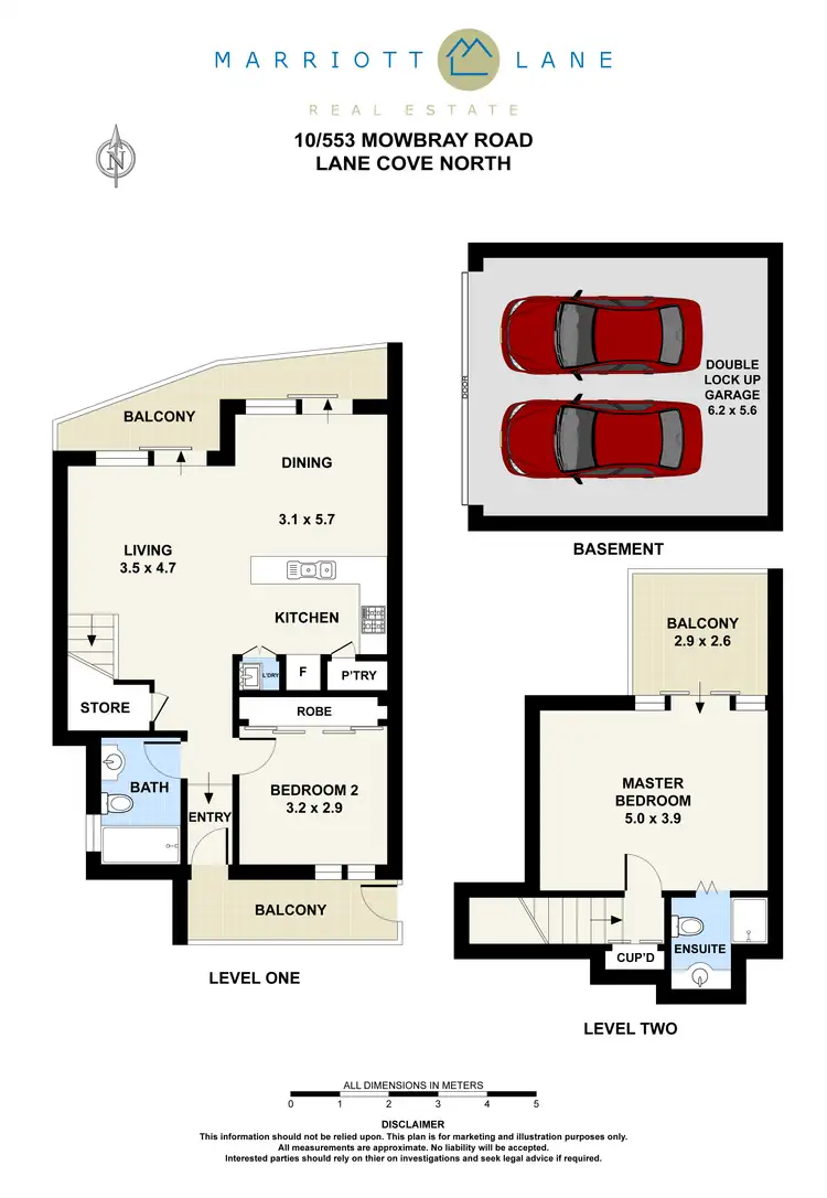 Floorplan of Homely apartment listing, 10/553 Mowbray Road, Lane Cove North NSW 2066