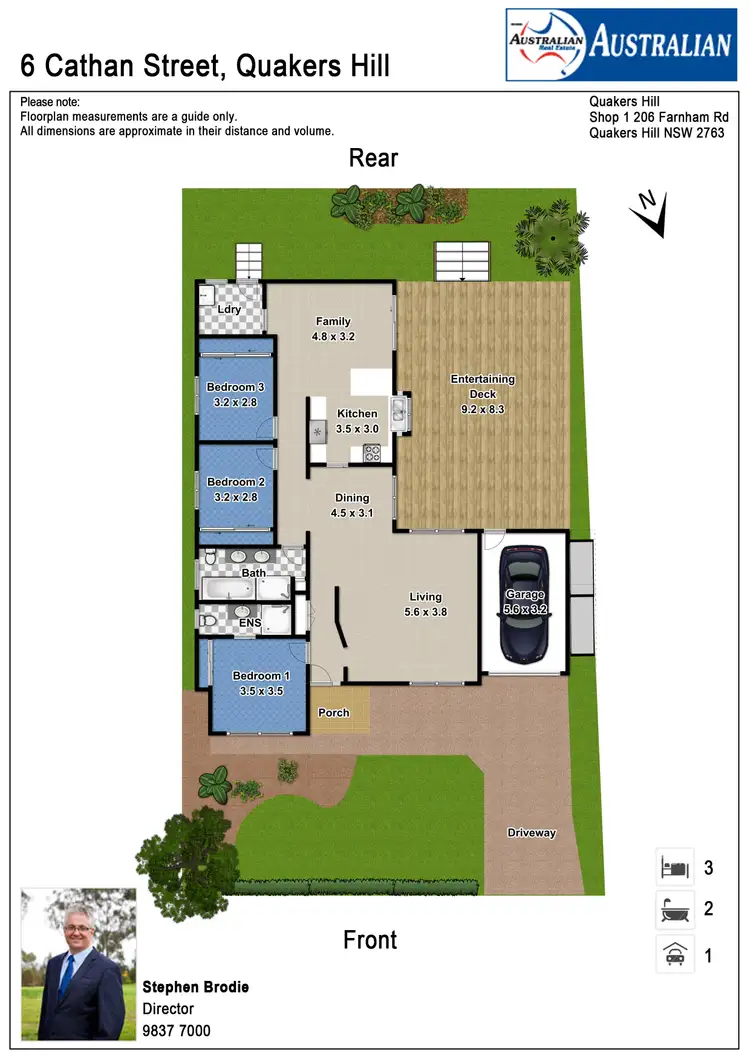 Floorplan of Homely house listing, 6 Cathan Street, Quakers Hill NSW 2763