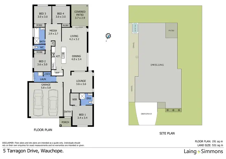 Floorplan of Homely house listing, 5 Tarragon Road, Wauchope NSW 2446