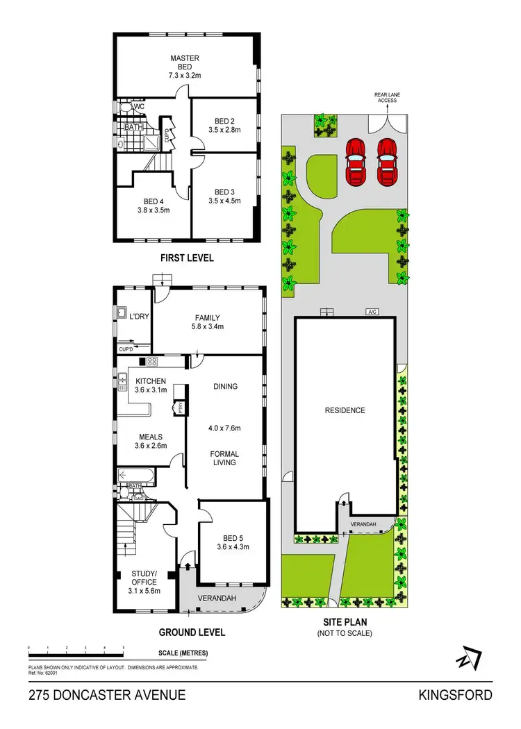 Floorplan of Homely house listing, 275 Doncaster Avenue, Kingsford NSW 2032