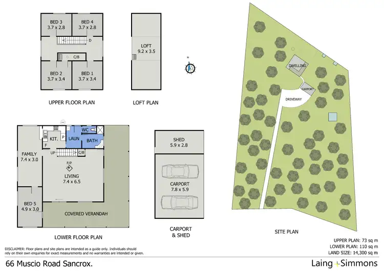 Floorplan of Homely house listing, 66 Muscio Road, Sancrox NSW 2446