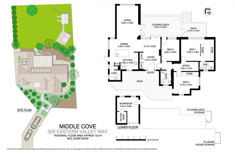 Floorplan of Homely house listing, 305 Eastern Valley Way, Middle Cove NSW 2068