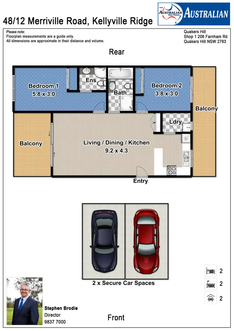 Floorplan of Homely unit listing, 48/12 Merriville Road, Kellyville Ridge NSW 2155