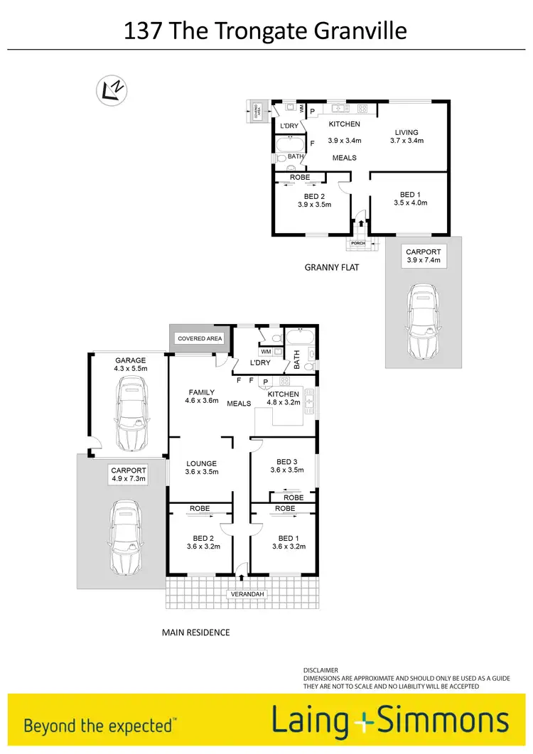 Floorplan of Homely house listing, 137 The Trongate, Granville NSW 2142