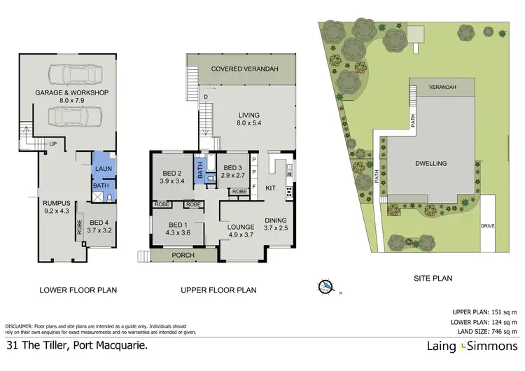 Floorplan of Homely house listing, 31 The Tiller, Port Macquarie NSW 2444