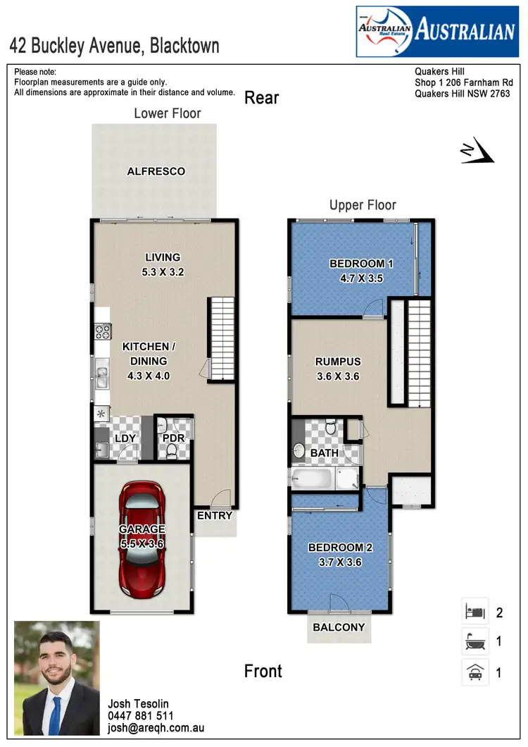 Floorplan of Homely house listing, 42 Buckley Avenue, Blacktown NSW 2148