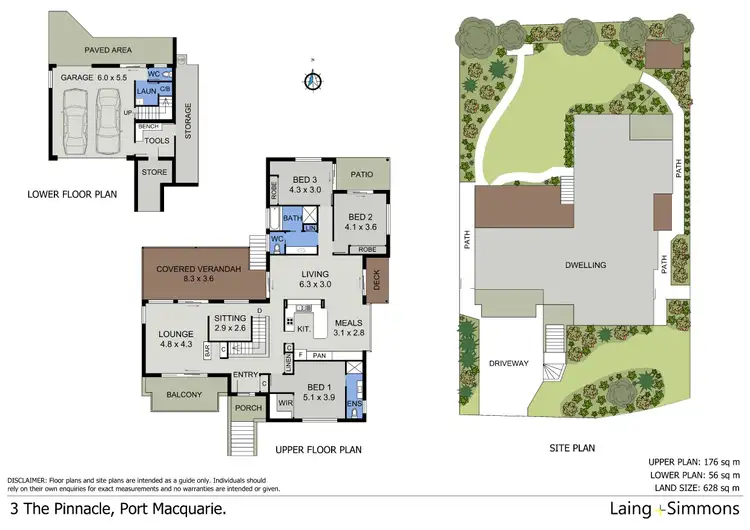 Floorplan of Homely house listing, 3 The Pinnacle, Port Macquarie NSW 2444