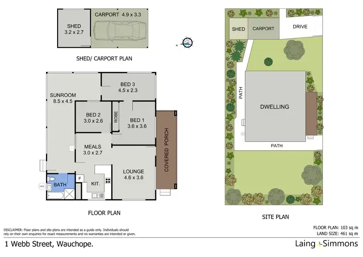 Floorplan of Homely house listing, 1 Webb Street, Wauchope NSW 2446