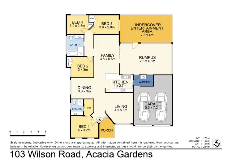 Floorplan of Homely house listing, 103 Wilson Road, Acacia Gardens NSW 2763