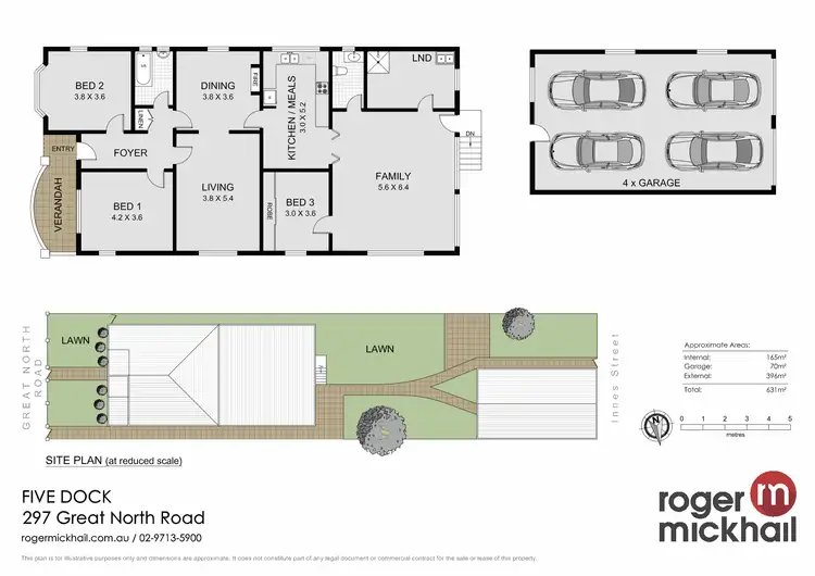 Floorplan of Homely house listing, 297 Great North Road, Five Dock NSW 2046