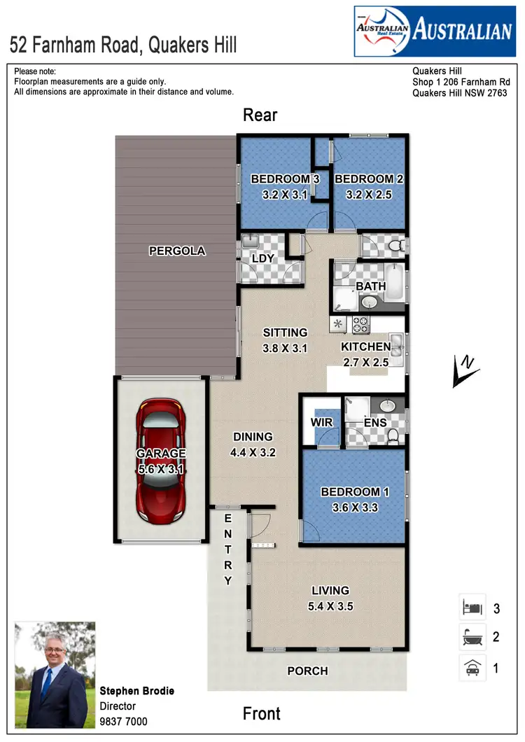 Floorplan of Homely house listing, 52 Farnham Road, Quakers Hill NSW 2763