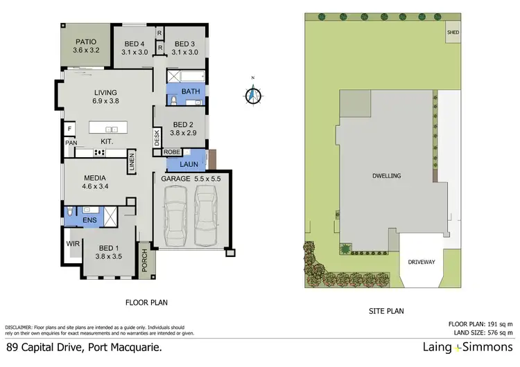 Floorplan of Homely house listing, 89 Capital Drive, Port Macquarie NSW 2444