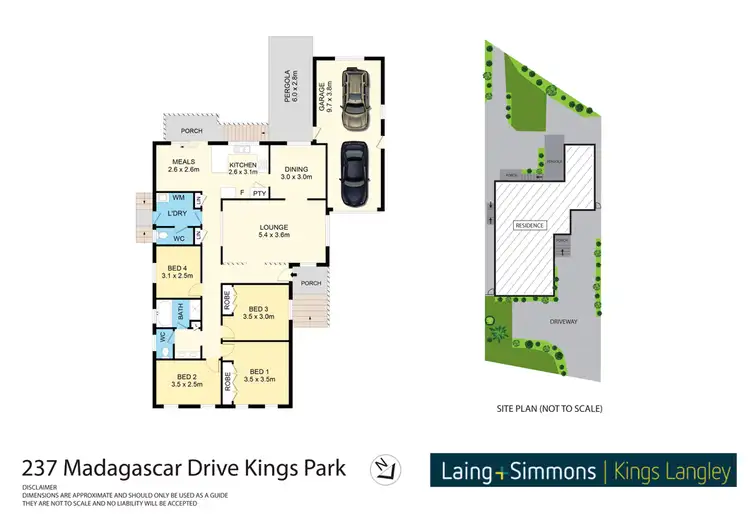 Floorplan of Homely house listing, 237 Madagascar Drive, Kings Park NSW 2148