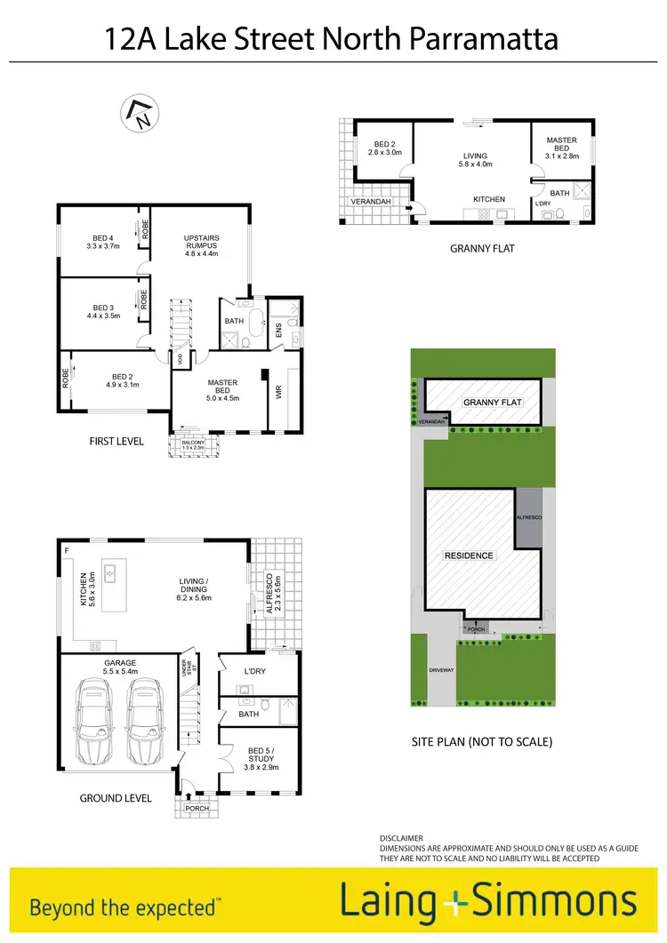 Floorplan of Homely house listing, 12A Lake Street, North Parramatta NSW 2151