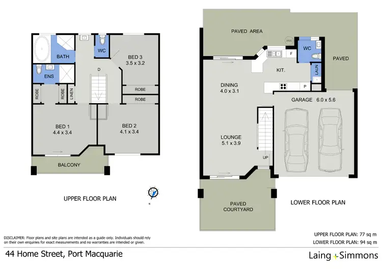 Floorplan of Homely house listing, 44 Home Street, Port Macquarie NSW 2444