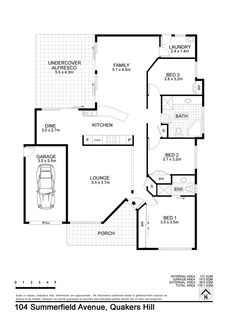 Floorplan of Homely house listing, 104 Summerfield Avenue, Quakers Hill NSW 2763