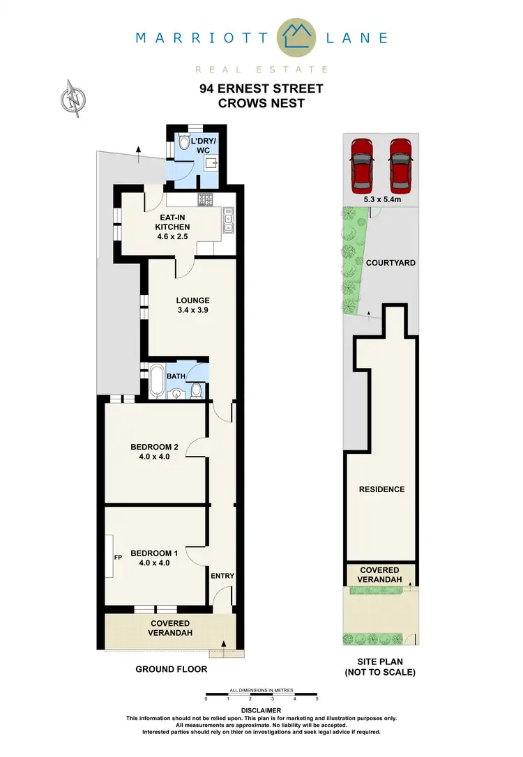 Floorplan of Homely house listing, 94 Ernest Street, Crows Nest NSW 2065
