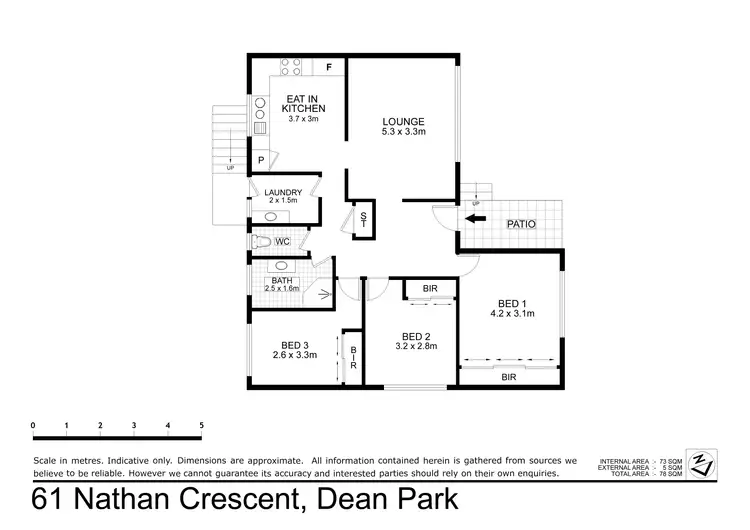 Floorplan of Homely house listing, 61 Nathan Crescent, Dean Park NSW 2761