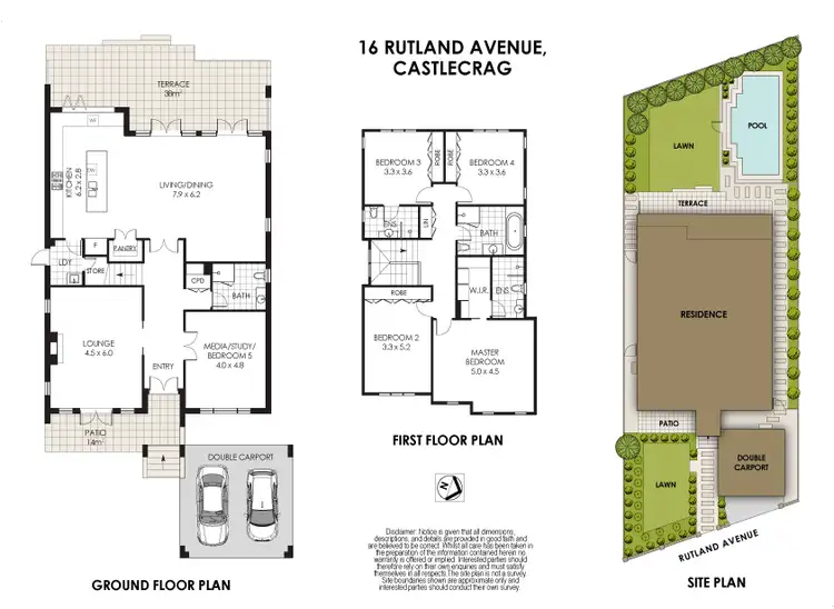 Floorplan of Homely house listing, 16 Rutland Avenue, Castlecrag NSW 2068