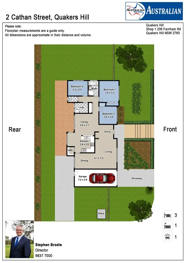 Floorplan of Homely house listing, 2 Cathan Street, Quakers Hill NSW 2763