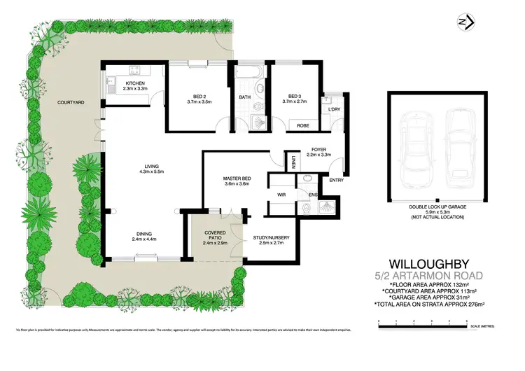 Floorplan of Homely apartment listing, 5/2 Artarmon Road, Willoughby NSW 2068