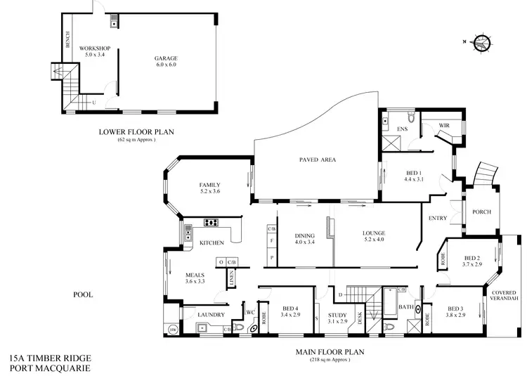 Floorplan of Homely house listing, 15a Timber Ridge, Port Macquarie NSW 2444